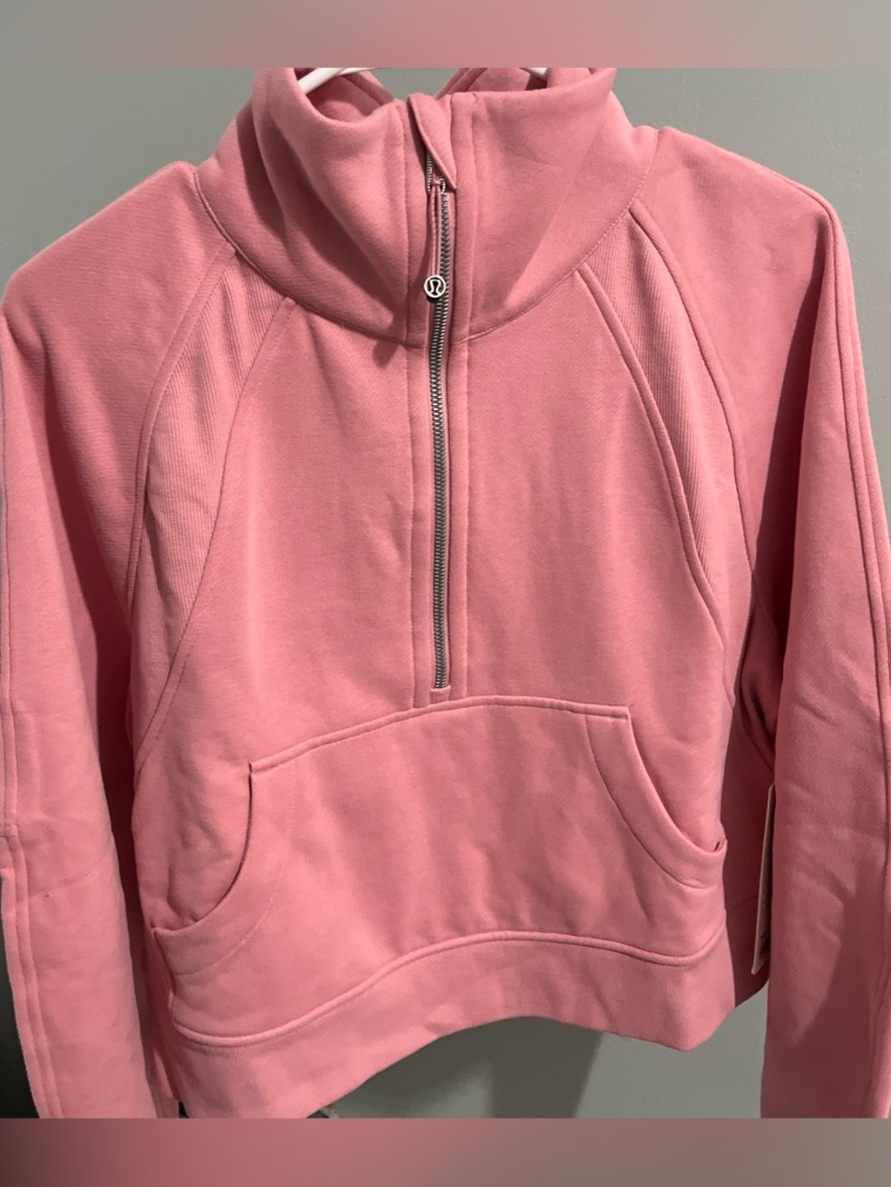 LULULEMON SCUBA OVERSIZED FUNNEL NECK *PINK TIDE * SOLD OUT NWT